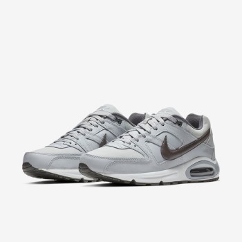 Nike Air Max Command - Férfi Utcai Cipő - Szürke/Fekete/Fehér/Metal Sötét Szürke